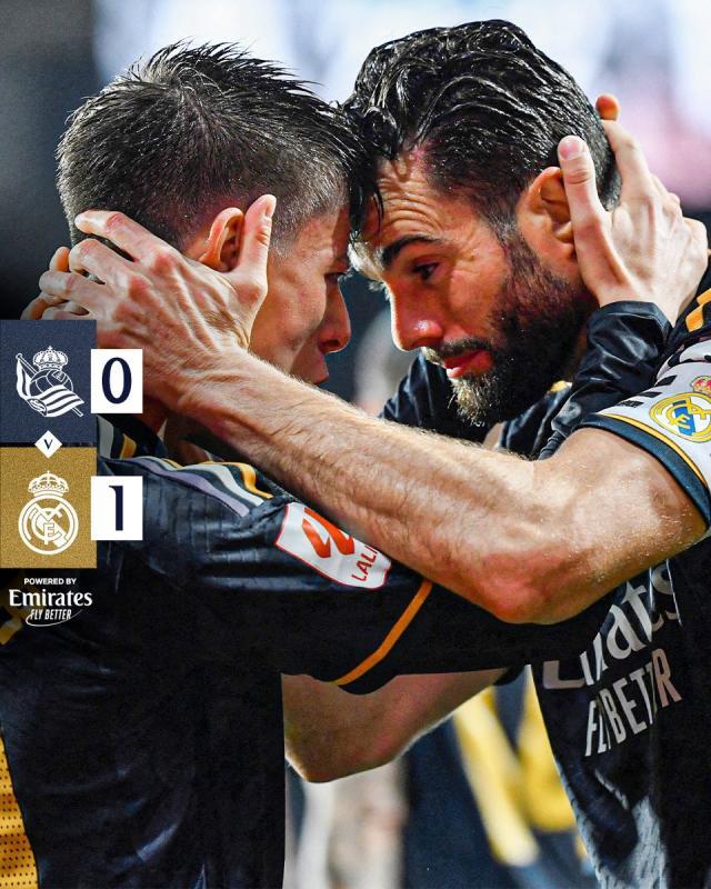 体育赛事-皇马大轮换小胜皇社接近夺冠，居莱尔成为最大惊喜