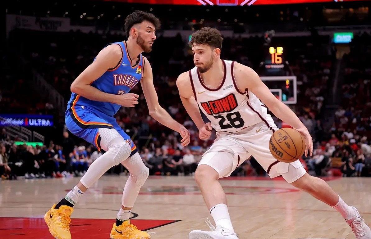 体育赛事-KD23投19分！火箭91-111雷霆，看数据：他是头号罪人！